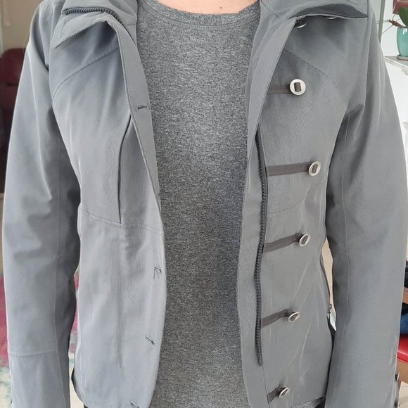 Grey Hooded Jacket XS - Picture 1 of 6